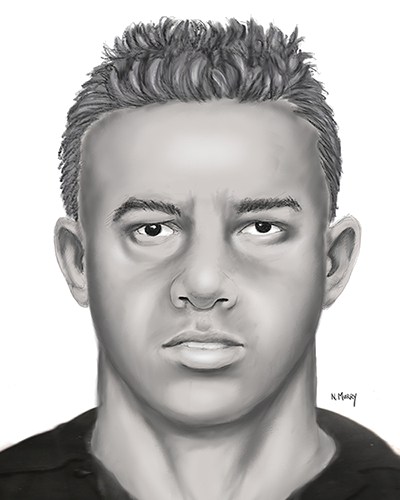 Forensic sketch of suspect